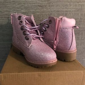 Toddler glitter boots